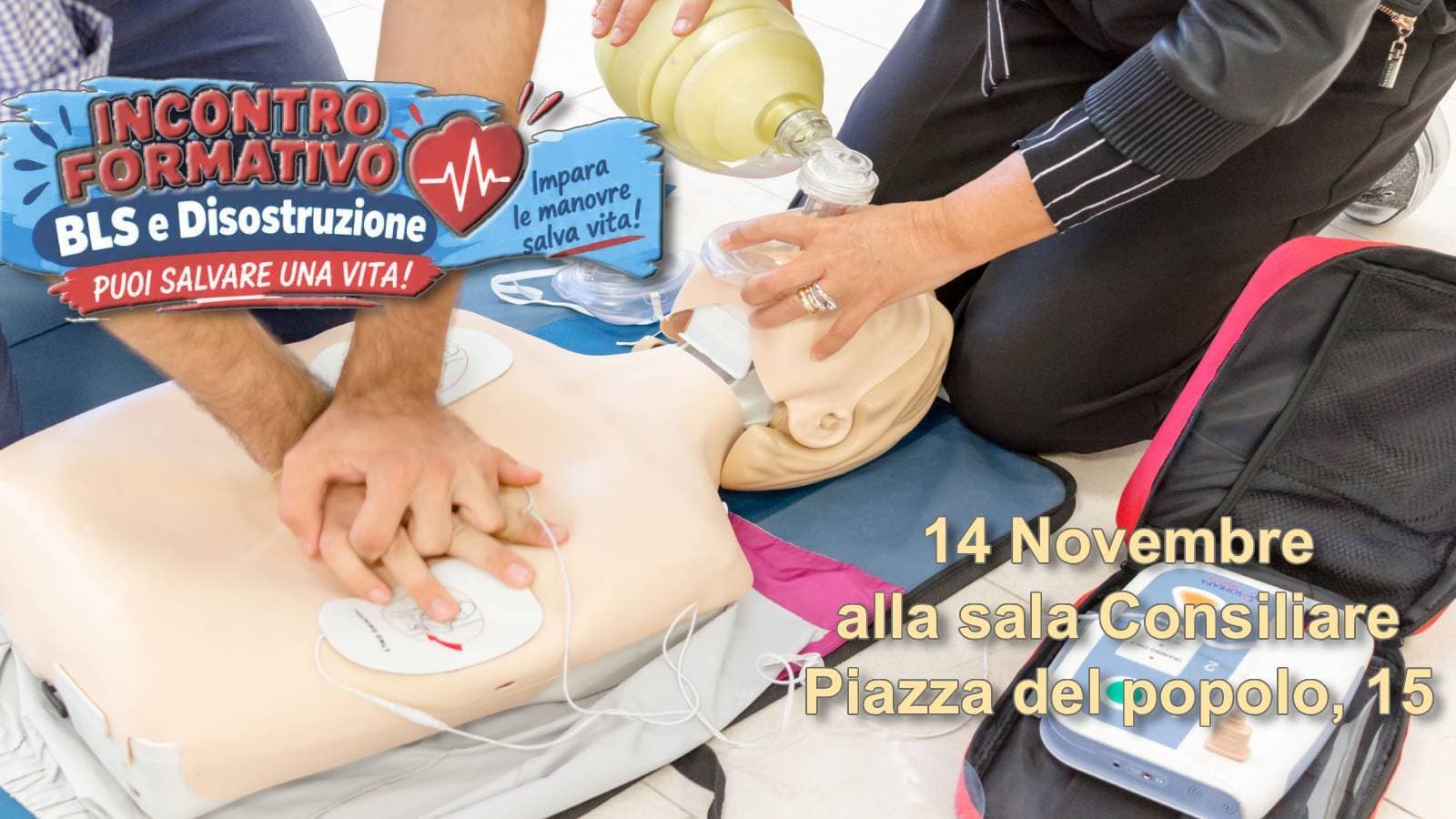Primo soccorso: un incontro per imparare a salvare una vita - Cultura a Centro di Comunità di San Michele, Verona, Verona