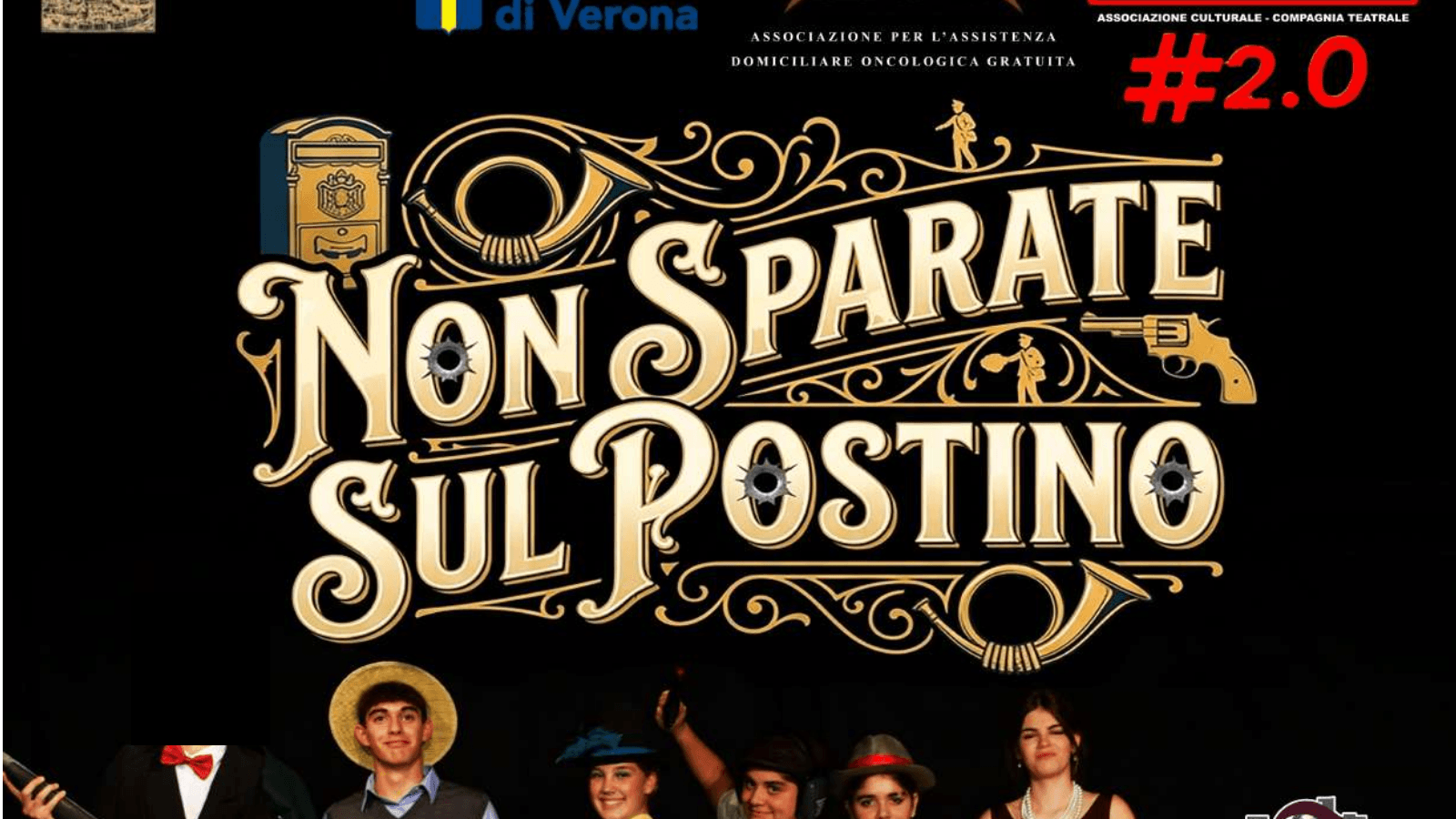 Non sparate sul postino - Teatro a Via Cantarane 32 37129 Verona, Verona